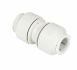 JG Speedfit Plastic 1no x Push-fit Equal Coupler 22mm FTB11693 5055639143814