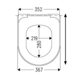 Lecico Universal D shape Soft Close Seat STWHSC2MD FTB6272 Enter EAN number / Barcode
