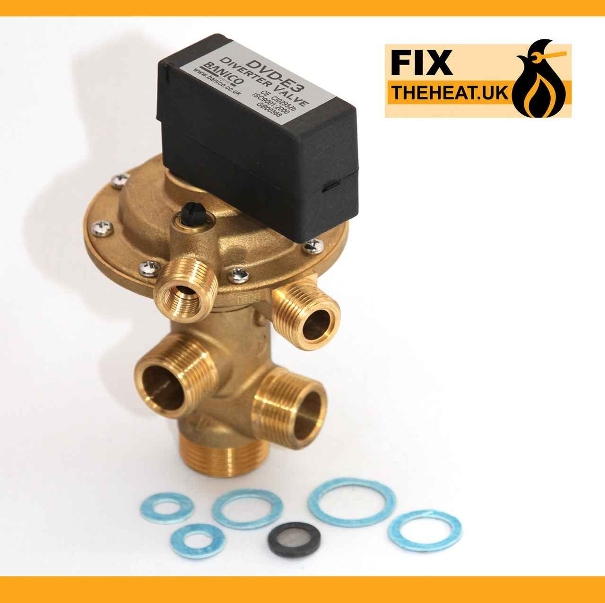 Combi Boiler 3 way diverter valve fits Worcester 8716142450