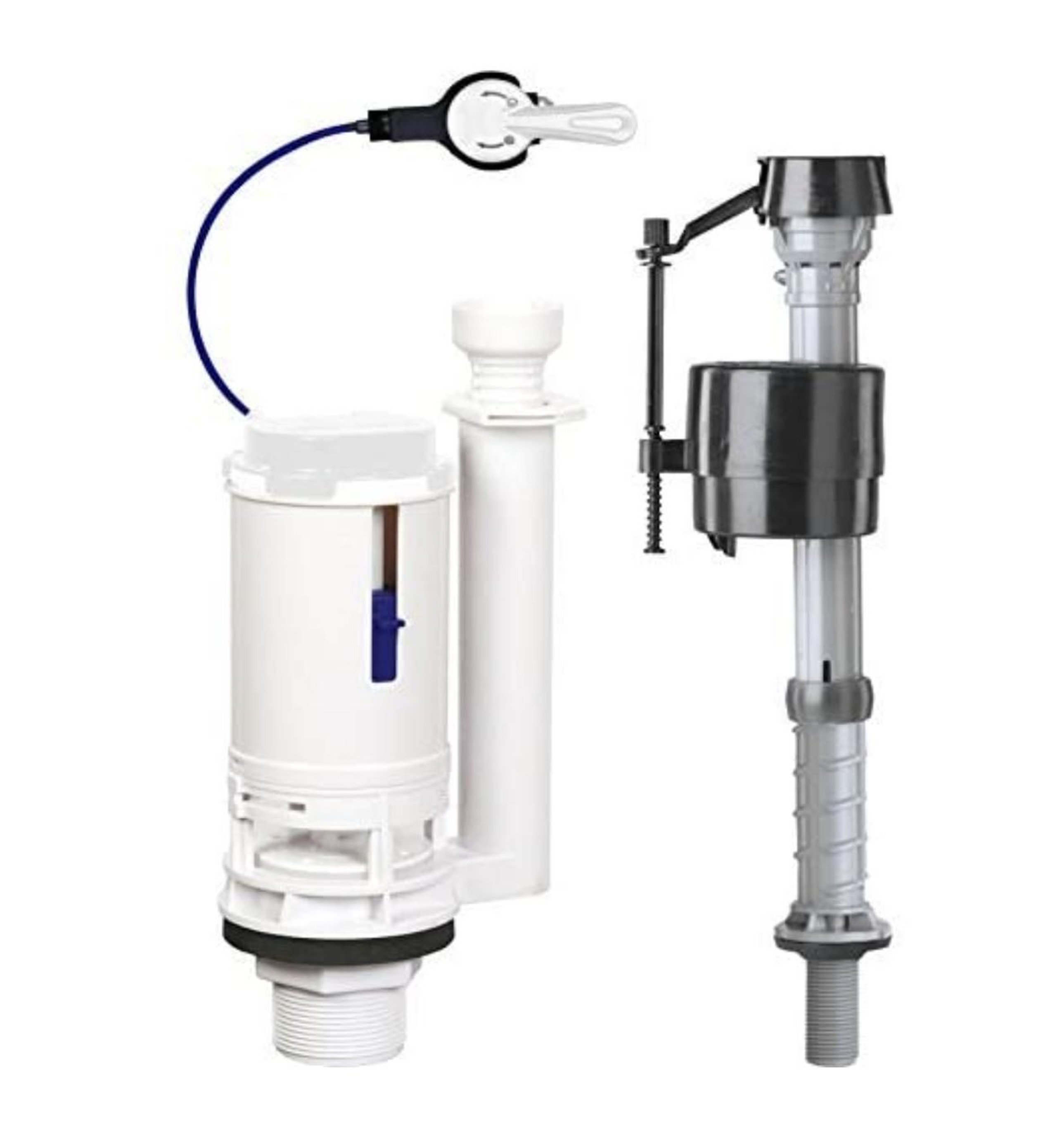Fluidmaster Fluidmaster Lever Dual Flush Valve & Bottom Entry Fill