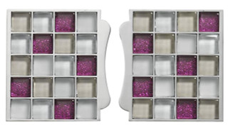Aqualisa Sse004 Sassi Electric Mosaic Tile Inlays - Pink FTB12481 5023942104495