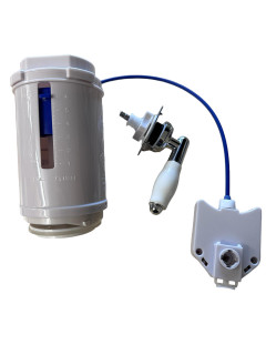 (B228) LAB Flush Valve (Arcadia) Dual Flush with C529b Lever  B&Q Toilets WC NO Cradle FTB6969 5055639125278