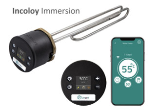 Tesla T-Smart Hot Water Cylinder Thermostat 14 inch Incoloy 2 1/4″ Immersion Heater TIHTS496 FTB13116 734077177081