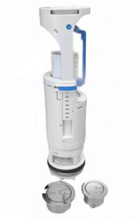 Roca Universal Dual Flush Valve A822505500 with 2 Push Buttons FTB13325 8433290389210