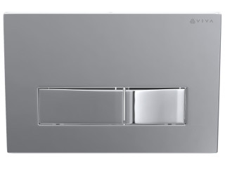 Viva Skylo Ultra20 Gloss Chrome Dual Flush Plate FTB13198 5060262731734