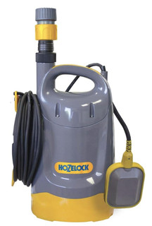 Hozelock Submersible Flood Pumps Flowmax 7500 : For Clear or Dirty Water, Fully Equipped (Compatible Ø 15/19/25/32mm Hoses), Max Immersion Depth of 7m, Pumps up to 7500 LPH: Ready to Use [76020000] FTB13596 5010646058513