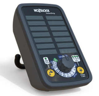 Hozelock Solar-Powered Automatic Watering Kit for 20 Pots, 20m hose Drip Irrigation System 13 Preset Programs FTB13608 5010646065573