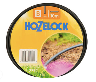 Hozelock 2772 0025 Supply Tube 4mm – 25m Micro Irrigation Pipe for Garden Watering Systems FTB12575 5010646060769