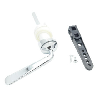 Fluidmaster 22115 Luxury Chrome Cistern Lever – Universal Front-Mounted Toilet Handle FTB13183 5011629016940