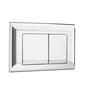 Roca L1 DUAL Flush Plate – Chrome – For Concealed Cisterns – A890086001 FTB12674 08414329900446