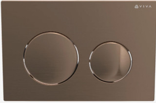 Viva Skylo Ultra16 Dual-Flush Plate – Brushed Copper | Quick-Release FTB13706 5060262732045 Viva Skylo Ultra16 Dual-Flush Plate – Brushed Copper | Quick-Release FTB13706 5060262732045
