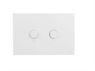 OLI Blink Dual Flush Plate - White OL0216622