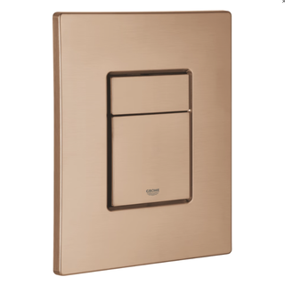 Grohe Skate Cosmopolitan Dual Flush Plate - Brushed Warm Sunset (38732DL0)