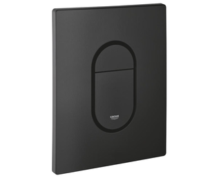Grohe Arena Cosmopolitan Dual Flush Plate — Phantom Black (38844KF0)