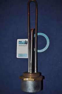 30 Inch Replacement Incoloy Immersion Heater Including 18 Inch Incoloy Thermostat Beab Approved 3Kw 2 1/4 Bsp Dual Safety Rohs En 60335-2-73 Approved FTB829 45445320993