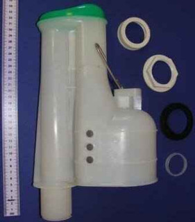 Armitage Shanks Toilet Cistern Siphon Sv55867 Replaced By Sv92167 Black 10Inch 100C 42D Ideal Standard FTB516 5017830344858