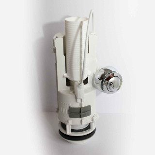 Siamp Optima 50 Dual Flush 2 Inch Outlet 320Mm Cable Plus Chrome Button FTB079 5055639127975