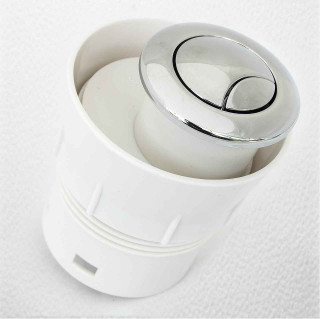 Macdee Kara 50Mm Pneumatic Macdee Syg611Cp Dual Flush Valve Push Button FTB390 5055639100114