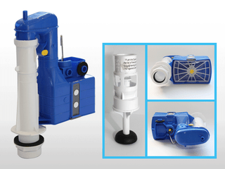 Dudley Turbo 88 8 Inch Siphon Duoflush 313639 Wras Approved With Syvac Aspirator FTB441 5055639101128