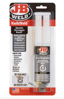 J-B Kwik Weld Quick Setting Steel Reinforced Epoxy 50176UK Repairs Metal Wood Ceramic Plumbing PVC Fibreglass Craft FTB2466 043425700179