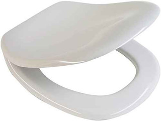 Ideal Standard K700801 CABRIA Toilet Seat and Cover with Chrome Hinges PERGAMMON FTB1106 5055639125643
