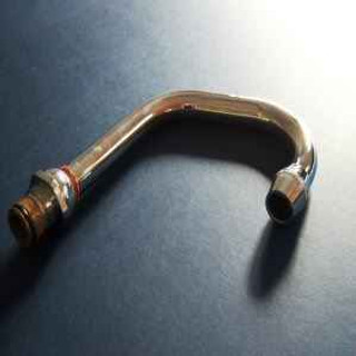 Ideal Standard S961197AA Markwik swan neck spout and anti splash 8000 mixer - Chrome FTB4133 5055639189966