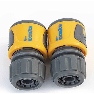 Hozelock NEW Standard Soft Touch Hose End Conn TWIN PACK 2070 6025 FTB4257 5010646059497