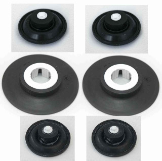 FixTheBog Plumber Pack 2 x Replacement Ideal Standard Armitage SV01967 FLUSHVALVE Seal and Clip plus 4 x diaphragms with Instructions FTB6946 5055639173699