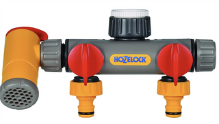 Hozelock 22500000 3 way Tap Connector FTB6021 5010646021876