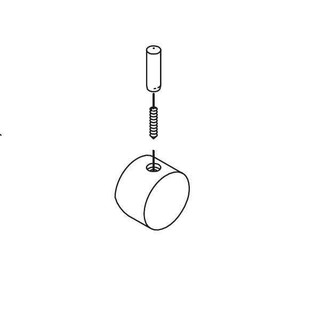 Ideal Standard A860478Aa Geometry Handle With Pin Chrome Finish FTB11449 4015413507882