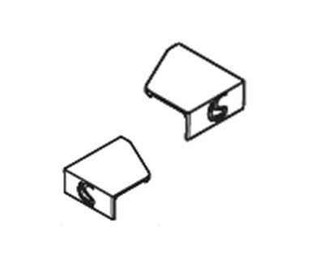 Ideal Standard T001389Eo Connect Fldg Scrn Top Caps 1Rh1Lh Bright Silver Finish FTB10430 5017830470366