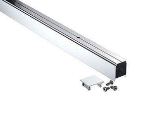 Ideal Standard T001095Eo Kubo Additional Profile With Cover Cap And Screws Extra 25Mm To Profile Projection Bright Silver Finish FTB10804 5017830174806