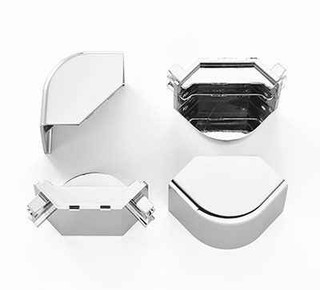 Ideal Standard T001294EOC Connect Enclosure Frame Corner Joint Set FTB10856 4015413556651