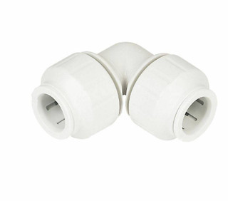 Trade Pack 2 x JG Speedfit Plastic 15mm Push-fit 90 Degree Elbow FTB11676 5055639143951