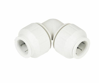 Trade Pack 2 x JG Speedfit Plastic 22mm Push-fit 90 Degree Elbow FTB11681 5055639143920