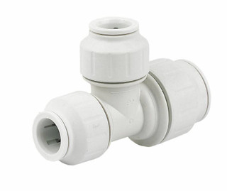 JG Speedfit Plastic 1no x Push-fit Reducing Tee 22mm X 15mm X 15mm FTB11709 5055639143722