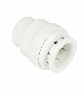 JG Speedfit Plastic Trade Pack 2 x Push-fit Stop End 15mm FTB11718 5055639143661