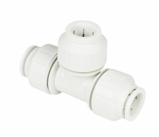 JG Speedfit Plastic 1no x Push-fit Equal Tee 15mm FTB11697 5055639143739