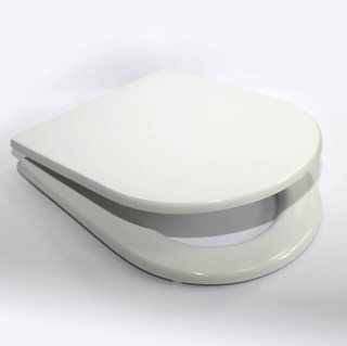 Villeroy and Boch Replica MAGNUM White Toilet Seat Chrome hinges with full fixing kit FTB2959 5055639143067