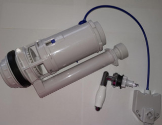 LAB B228 Flush Valve Arcadia Dual Flush with C529b Lever 2 inch inch BandQ Toilets WC FTB9175 5055639125278