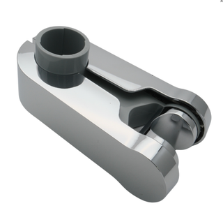 Aqualisa 910314 Pinch Grip Shower Head Holder Chrome 25mm Rail