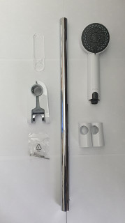 Aqualisa 910522 Retro Fit Rail Kit Inc Shower Head FTB6452 5023942134607