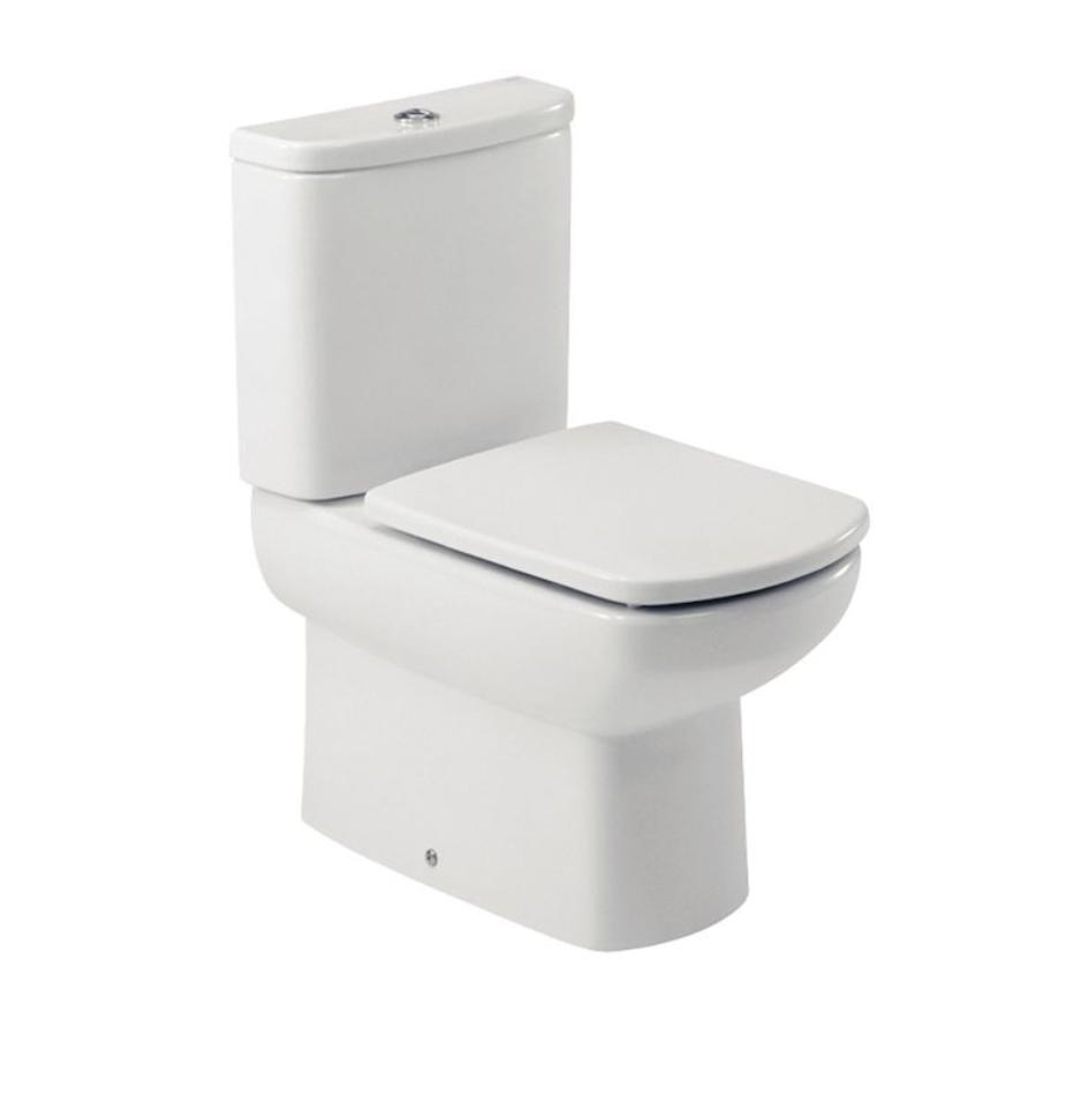 ROCA DAMA SENSO WC Toilet Seat Replacement with Regular Closing Hinges  801511004