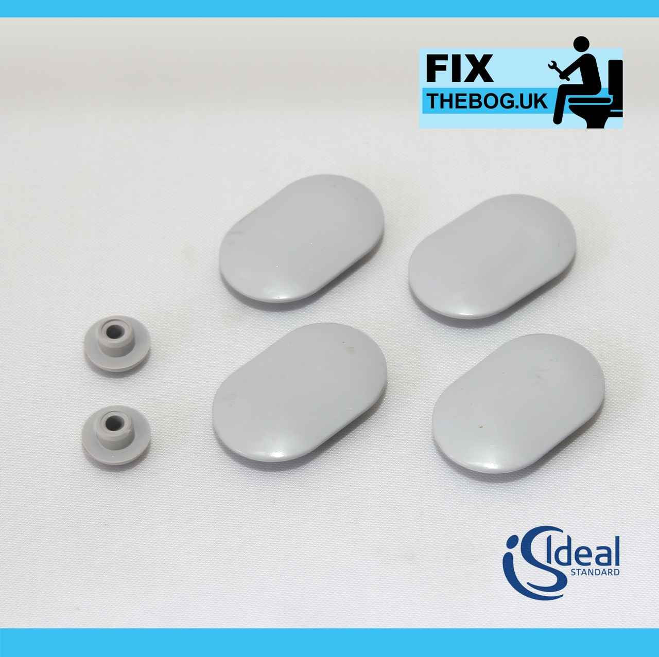 Ideal Standard Ev15367 Studio Seat Buffers Grey