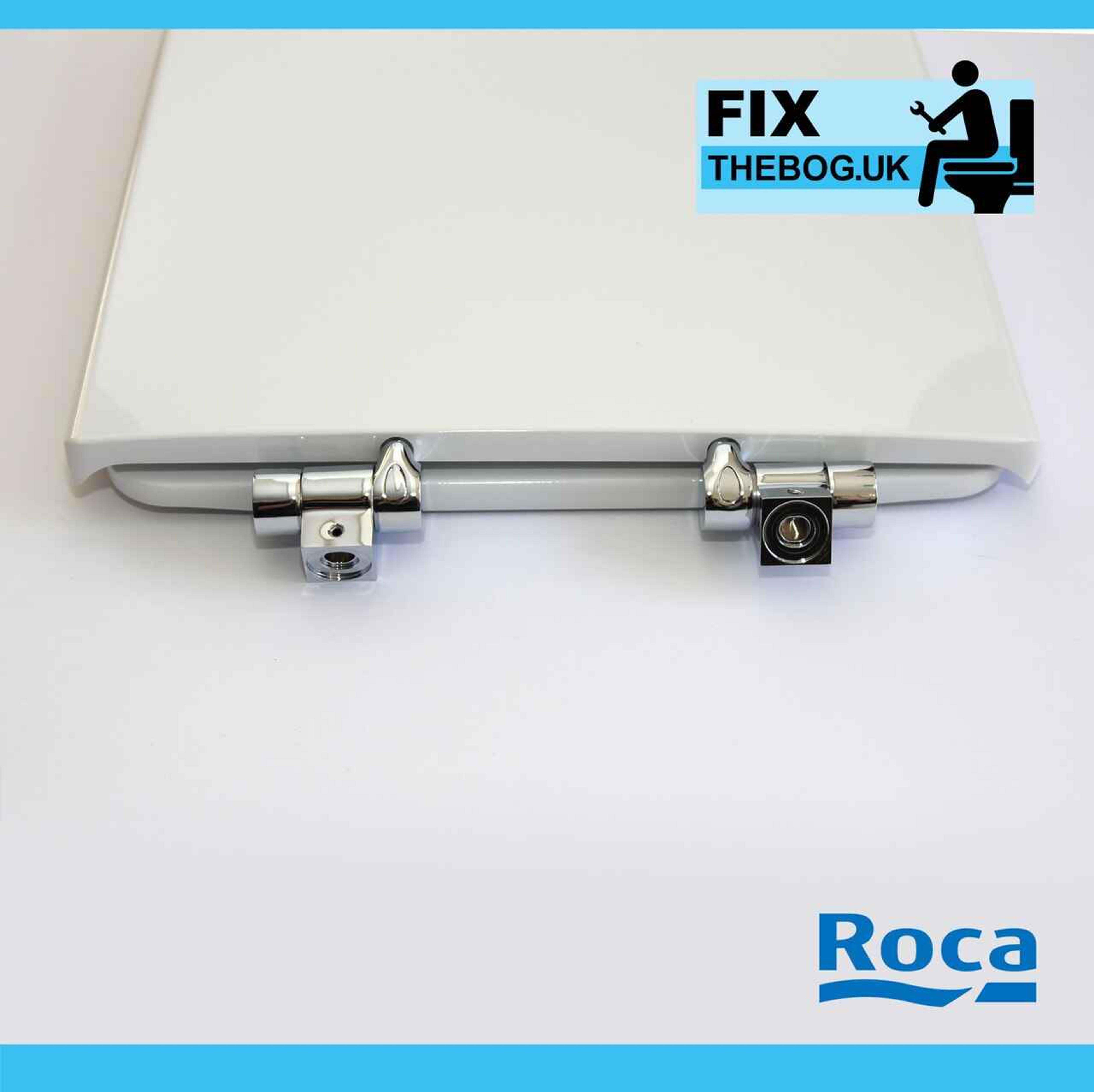 Roca A801512004, Roca A801512004 Dama Senso Replacement WC Toilet Seat  with Soft Closing Hinges 801511204