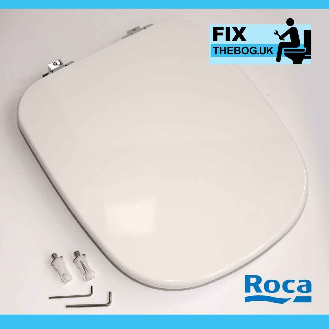 Home & Garden Bath Roca Giralda Replacement WC Toilet Seat with Soft
