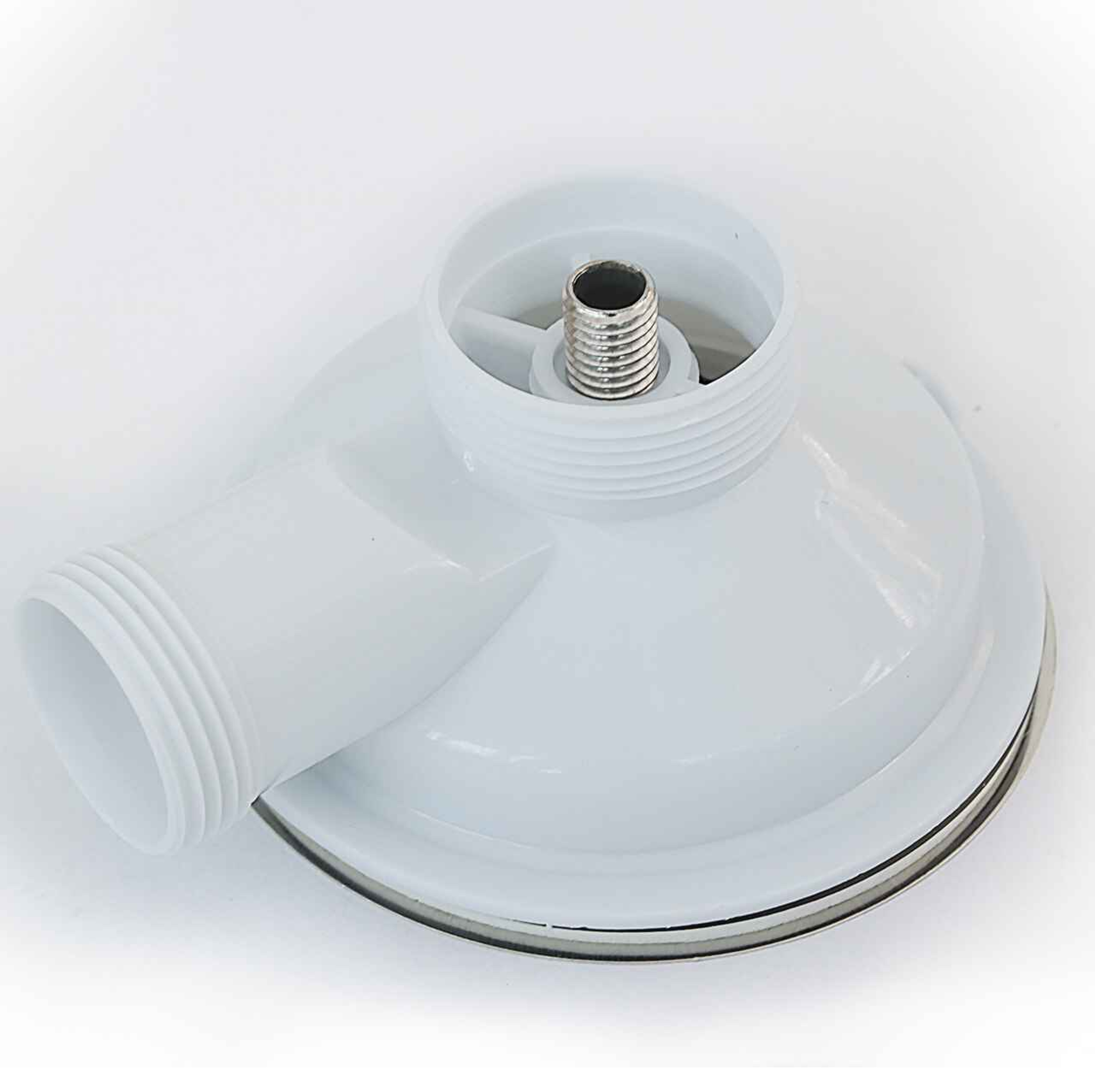 Viva PP0010 113mm Basket Strainer Waste With Round Overflow