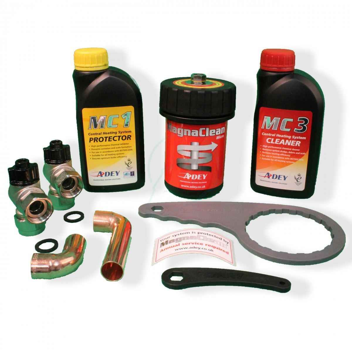 MagnaClean Micro Central Heating Chemical Filter kit MICRO1C FL103