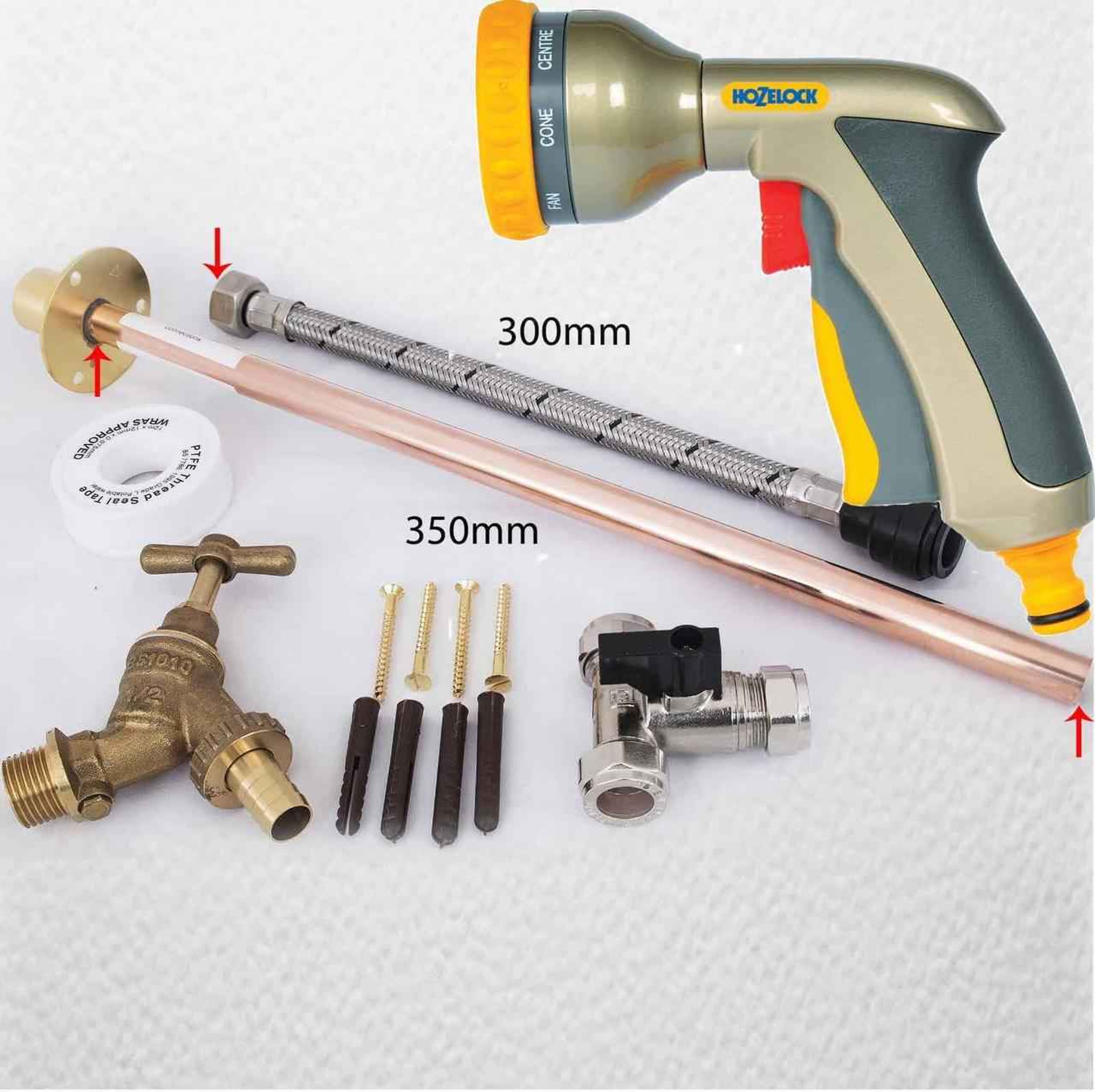 Outdoor tap kits best sale