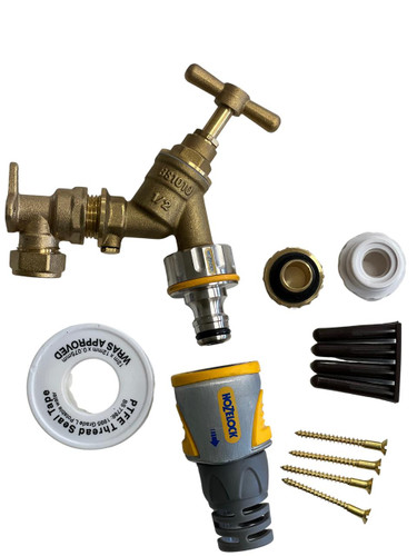 FixTheBog‚Ñ¢ Professional HozeLock Outside Garden Tap kit  Water Regs GT14PRO with instructions FTB12959 5055639133747